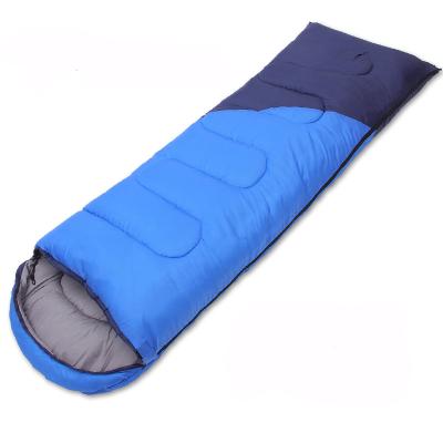 China Envelope Type Cotton Sleeping Bag Outdoor Camping Three Season Adult Waterproof Sleeping Bag For Camping Travel for sale