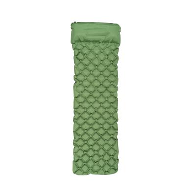 China 20D Nylon+TPU Outdoor Waterproof Mat Inflatable Portable Bed Camping Nap Camping Mat for sale