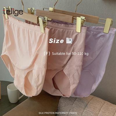 China 3 Pack Comfort Pregnant Briefs High Waist Cotton Breathable High Quality Soft Maternity Panties Wholesale for sale