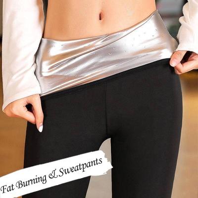 China Antibacterial Wholesale Women's Corsets Waist Abdomen Pants Sweatpants Top Sweating Big Burning Fitness Yoga Gaiters Shapes Pants for sale