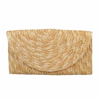 China Newest Clutch Design Wheat Straw Wholesale Clutch Bag for sale