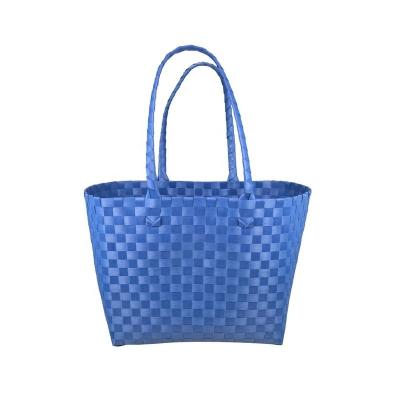 China ENGLAND STYLE manufacturers shopping bag pp woven plastic bag colorful branded plastic beach shopping bag for girls for sale