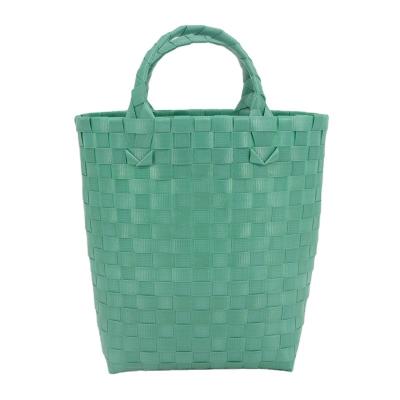 China Water Resistant Manufacturers Plastic Shopping Bag Plastic Bag PP Woven Plastic Beach Shopping Colorful Branded Bag For Girls for sale