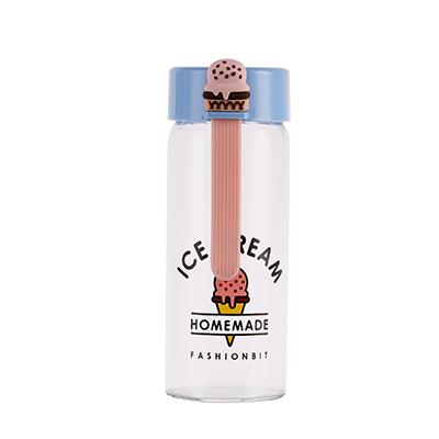 China Wholesale Eco-Friendly Sustainable Reusable Children Bottle Kids Juice Outdoor Custom Logo Custom Logo Glass Water Bottle for sale