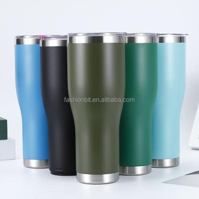 China PORTABLE Custom Logo 40oz Stainless Steel Vacuum Insulated Tumbler Travel Mug Sublimation Eco-Friendly Tumbler for sale