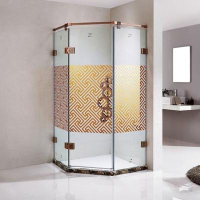 China Modern Cheap Price Modern Glass Thickness 6mm Aluminum Alloy Frameless Shower Door à venda