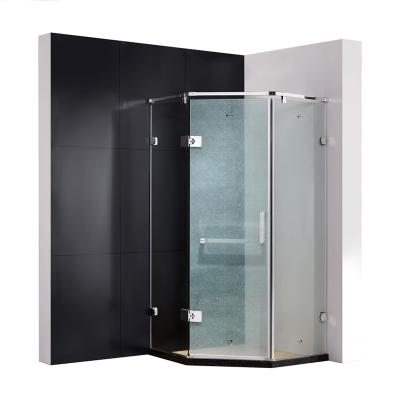 China Modern New Design Waterproof Material Stainless Steel Delicacy Shower Enclosure for sale