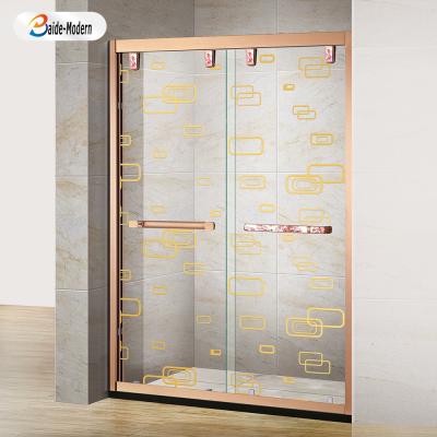 China Factory Modern Chinese Hot Sale Cheap Bathroom Tempered Glass Door Shower Enclosure en venta