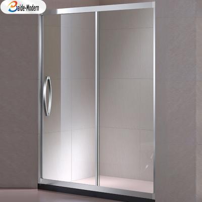 中国 6-10 Mm Thick Modern High Security Waterproof Fiberglass Custom Frameless Shower Enclosure 販売のため