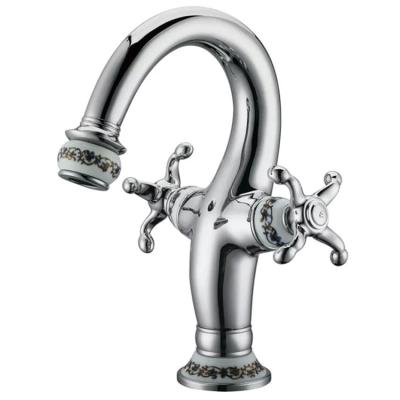 Κίνα 2 Hole Bathroom Toilet WC Basin Sanitary Basin Faucet Modern Toilet Mixer Tap Shower Faucet Mixer Taps προς πώληση