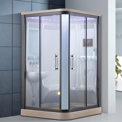 China Modern With Sauna Shower Steam Baths Combination Steam Sauna Room for sale