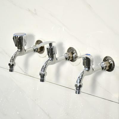 China OEM Logo Wall Mounted Washing Machine Faucets Custom Quick Metered Open Garden Water Tap Bibcock for sale