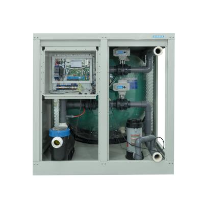 China Famous water purification water treatment company provides swimming pool water filter water treatment machines which can be installed outdoors for sale