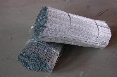 China Galvanized/Black annealed iron cut straight tie wire for sale