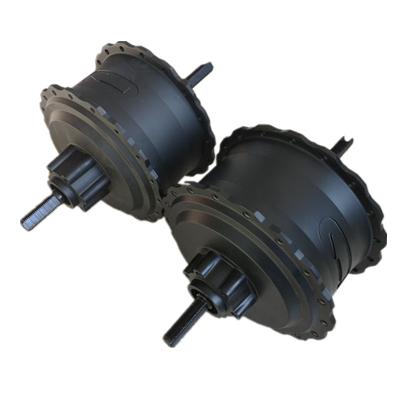 China EMC/CE EN15194 approval 24v/36v/48v 300w-1500w geared rear hub motor electric bike 170-195mm for sale