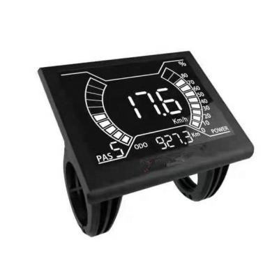 China Approval 24v, 36v, 48v ebike control CE/EMC/Rohs speed display with waterproof connector for MTB/CITY/FAT E BIKE for sale