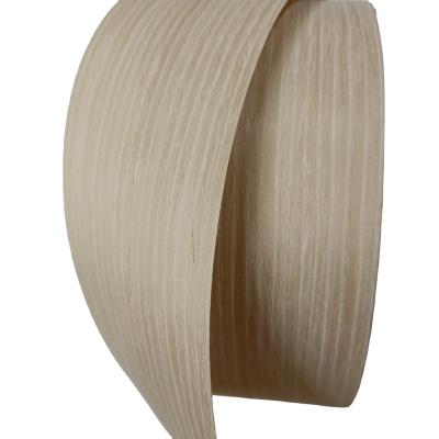 China High Quality Reconditioned Tropical Elm Dark Edging Wood Veneer Veneer Roll For Door Panels Furniture for sale