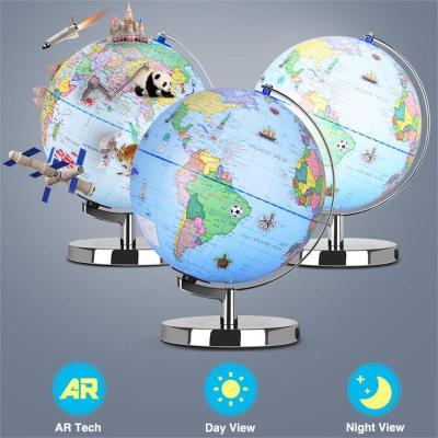 China Education Dipper G902 Smart AR Globe combines world map, LED night light and AR technology into one 9 inch globe for sale