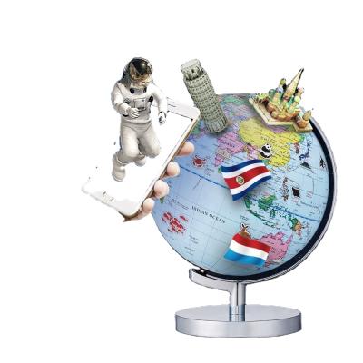 China 3D rotating realistic scenes, augmented reality world educational geography, cartoon design globe for sale