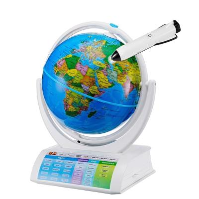 China AR and AR Smart Globe Talking Explorer 3D Smart Globe Augmented Reality with a Tablet or Smart Phone for sale