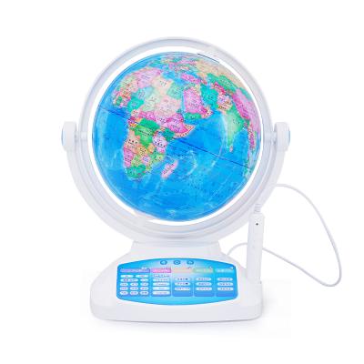 China AR and Constellation 88 Talking Talking Globe With Pen AR Function World Geography Educational Kids Toys Luminous World Globe for sale