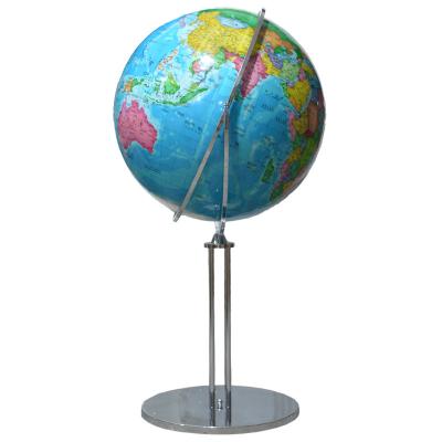 China OEM As Your Design OEM Large Earth 62cm Divide Office Lobby Floor World Map Globe Teaching Globe Administrative for sale