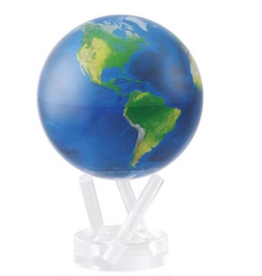 China Light-Powered MOVA 4.5 Decorating World Solar Rotating Globe for sale