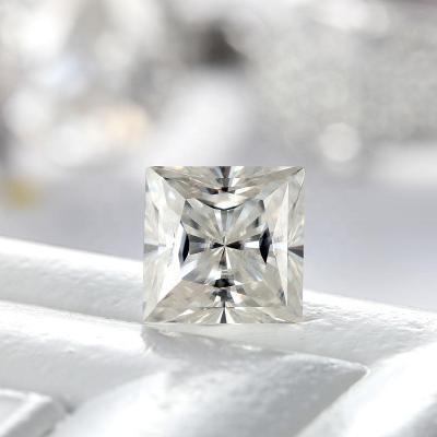 China Princess Cut Good Quality VVS Moissanite Hot Sale Heat Resistant/Spark Xiangyi Loose Stones Moissanite D Color Loose Stones For Jewelry for sale