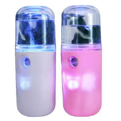 China DEEP CLEANSING Drop Shipping Facial Steamer Professional Nano Mist Spray Rechargeable Usb Sprayer for sale