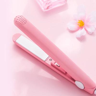 China Best Selling Multi-temperature Degree Amazon 2 in 1 Low Price, Iron 25w Mini Hair Straighteners Aluminum Dishes Portable Moving Flat for sale