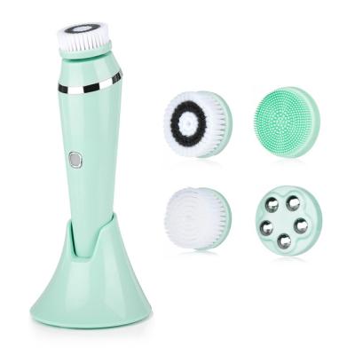 China Best Selling Smart Ultrasonic Hair Removal Lumispa Face Cleaner 3D Silicone Facial Cleaning Sweep Deep Cleaning Skin for sale