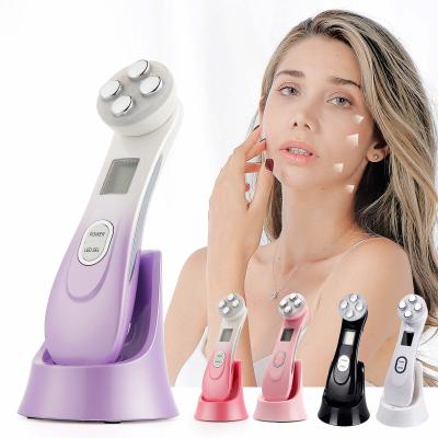 China PORTABLE Electroporation RF Radio Frequency LED Mesotherapy Photon Facial Face Lifting Tighten Eye Care Skin Care Facial Device for sale