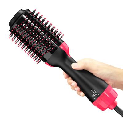 China Best Selling Hot Air Ionic Hair Dryer Sweep Multifunctional Hair Dryer One Stage Ions Hot And Cold Air Wind Blowdryer Brush With Comb for sale