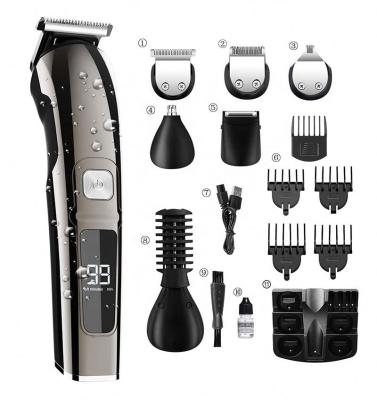 China Bargain Price RV New Type Clippers Cordless Shaving And Hair Trimmer Men Grooming Kit for sale