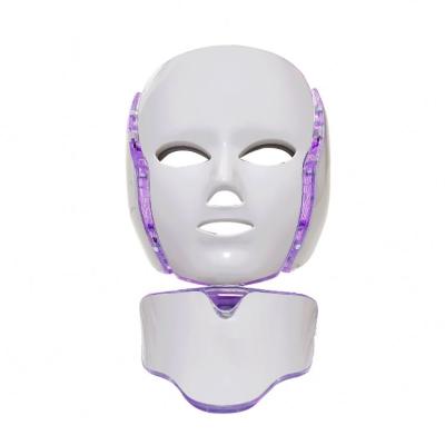 China Dye Removal Drop Shipping Treatment Acne Photon Light Mask Led Therapy 7 Color Light Skin Care Facial Mask for sale