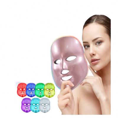 China Dye Removal Drop Shipping Updated Psb Professional 7 Color Wireless Led Therapy Facial Lightweight Face Mask for sale