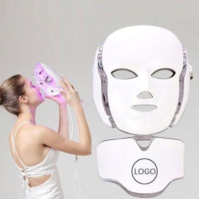 China Acne Treatment Best Selling Led Facial Masks OEM Pdt Photon Peel Beauty Therapy 7 Colors Light Facial Led Mask For Skin Care for sale