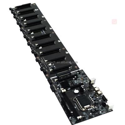 China Professional 12GPU B250 b250 mainboard cpu 12 slots 12 PCIE x16 B250 professional ing desktop motherboard 1151 with 12 gpu pciex16 for sale