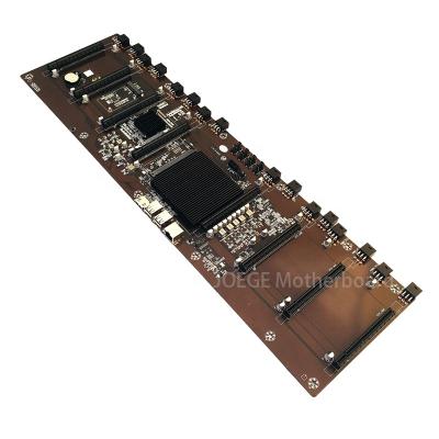 China JOEGE S37 Mainboard 8gpu HM65 btc-s37 8 GPU Professional Desktop Motherboard For ETH&BTC for sale