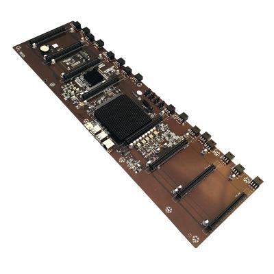 China ing BTC-S37 8 Slot Desktop Video Card Riserless Minimum Motherboard 847 CPU Integrated VGA Interface BTC-S37 Motherboard for sale