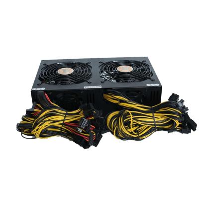 China JOEGE Gaming Power Supply 3600W 140mm Fan ATX 12V Computer Power Supply Desktop Support 12 GPU for sale