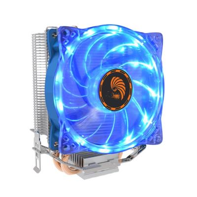 China CPU Factory Direct Low Noise Copper Tube PC Radiator Copper Tube PC Heatsink With Blue RGB for sale