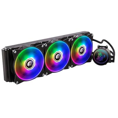 China Factory Wholesale High Quality Computer Case RGB Argb PWM CPU Water Cooler Fans 360mm CPU Liquid Cooling Fan for sale