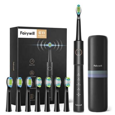 China Rechargeable FW E11 2021 2020 2022 Portable Oral Care Slim Electric Toothbrush Electric Electronic Toothbrush For Adult Teens for sale