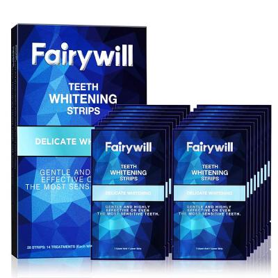 China FW 336 6% 14 PCS Care Products Free 7% 8% Hydrogen Peroxid White Teeth Whitening Strips Kit FW-336 for sale