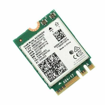 China LAPTOP NGFF M.2 Wireless Card for Intel AX200 Wi-Fi 6 802.11ax Card with BT 5.1 AX200NGW Network Card for PC Laptop for sale