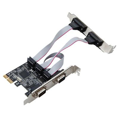 China New type of JOEGE PCI1x expansion card to 2 serial port expansion card JOEGE071 computer accessories for sale