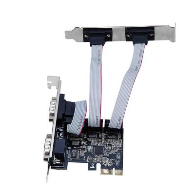 China JOEGE PCIE 4 Serial Port Expansion Board Computer Expansion Board Other Computer Accessories JOEGE077 for sale