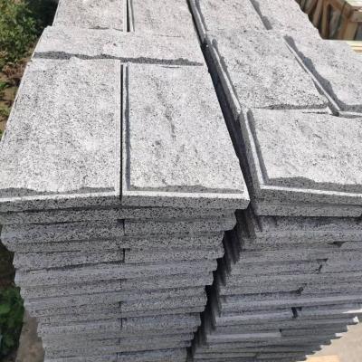 China Modern Exterior decorative gray granite mushroom wall stone for sale