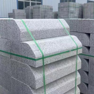 China Modern outdoor tiles for driveway paving stone kerbstone curbstone border stone for sale